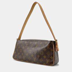 Pre Owned Louis Vuitton Viva Cite MM Brown Monogram Shoulder Bag