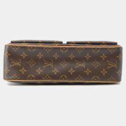 Pre Owned Louis Vuitton Viva Cite MM Brown Monogram Shoulder Bag