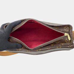 Pre Owned Louis Vuitton Viva Cite MM Brown Monogram Shoulder Bag