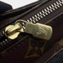 Pre Owned Louis Vuitton Viva Cite MM Brown Monogram Shoulder Bag