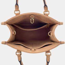 Louis Vuitton Onthego PM Arizona/Claim Bicolor Monogram Empreinte Leather Tote Bag