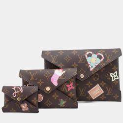 Louis Vuitton Pochette Kirigami Candy Red Monogram Vivienne