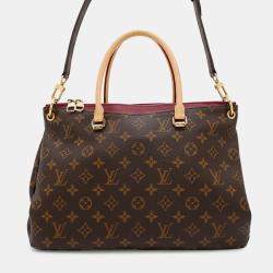  Louis Vuitton Pallas Aurore Monogram Satchel Bag