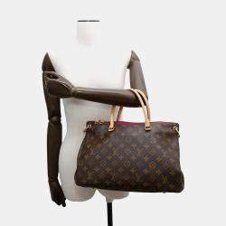 Louis Vuitton Pallas Aurore Monogram Satchel Bag