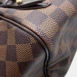 Louis Vuitton Rivington PM Brown Damier Ebene Canvas Shouder Bag