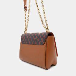 Pre Owned Louis Vuitton Sac Twist MM Orange Monogram Catogram Shoulder Bag
