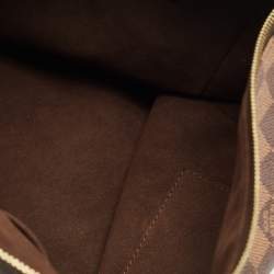 Pre Owned Louis Vuitton Damier Ebene Canvas Portobello GM Bag