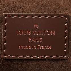 Pre Owned Louis Vuitton Damier Ebene Canvas Portobello GM Bag