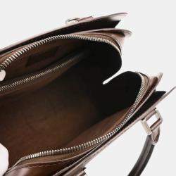 Pre Owned Louis Vuitton Brown Epi Pont Neuf Handbag