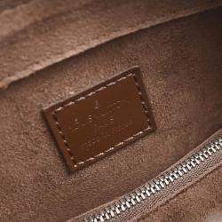 Pre Owned Louis Vuitton Brown Epi Pont Neuf Handbag