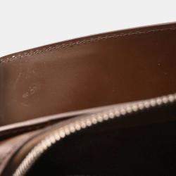 Pre Owned Louis Vuitton Brown Epi Pont Neuf Handbag