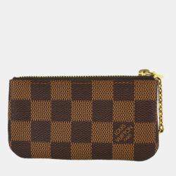 Louis Vuitton Damier Pochette Cles Coin Case Wallet Purse