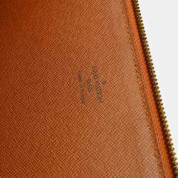 Louis Vuitton Pochette 38 Brown Epi Leather Business Bag