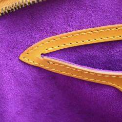Louis Vuitton Saint Jacques Yellow Epi Leather Tote Bag