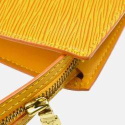 Louis Vuitton Saint Jacques Yellow Epi Leather Tote Bag