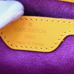 Louis Vuitton Saint Jacques Yellow Epi Leather Tote Bag