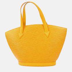 Louis Vuitton Saint Jacques Yellow Epi Leather Tote Bag