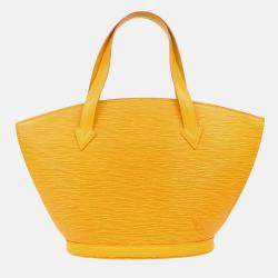 Louis Vuitton Saint Jacques Yellow Epi Leather Tote Bag