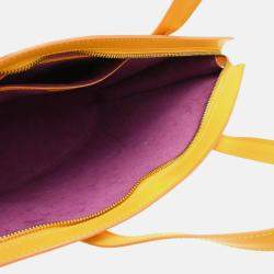 Louis Vuitton Saint Jacques Yellow Epi Leather Tote Bag