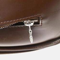 Pre Owned Louis Vuitton Pont Neuf Brown Epi Leather Top Handle Bag