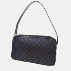 Louis Vuitton Pochette Conte De Fees Black Satin Clutch Bag