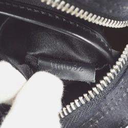 Louis Vuitton Pochette Conte De Fees Black Satin Clutch Bag