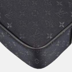 Louis Vuitton Pochette Conte De Fees Black Satin Clutch Bag