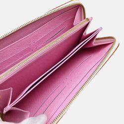 Louis Vuitton White/Multicolor Zippy Wallet