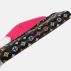 Louis Vuitton Black/Multicolor Portefeuille Sarah Wallet