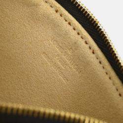 Pre Owned Louis Vuitton Pochette Milla PM Brown Monogram Canvas Clutch Bag