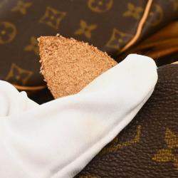 Louis Vuitton Keepall 55 Brown Monogram Canvas Travel Bag