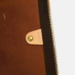 Louis Vuitton Keepall 55 Brown Monogram Canvas Travel Bag