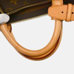 Louis Vuitton Keepall 55 Brown Monogram Canvas Travel Bag