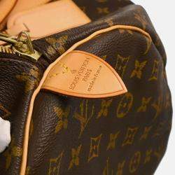 Louis Vuitton Keepall 60 Brown Monogram Canvas Travel Bag