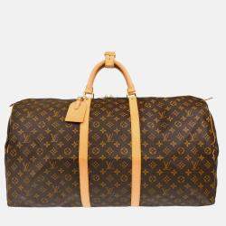 Louis Vuitton Monogram Keepall 60 Duffle Handbag