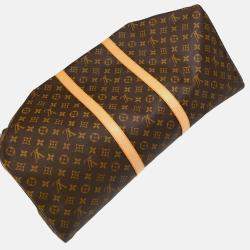 Louis Vuitton Keepall 60 Brown Monogram Canvas Travel Bag