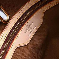 Pre Owned Louis Vuitton Batignolles Brown Monogram Horizontal Tote Bag