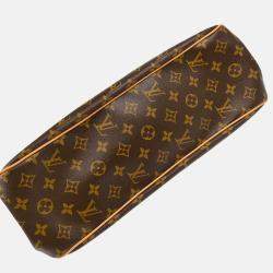 Pre Owned Louis Vuitton Batignolles Brown Monogram Horizontal Tote Bag