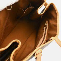 Pre Owned Louis Vuitton Batignolles Brown Monogram Horizontal Tote Bag