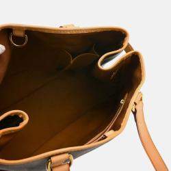 Pre Owned Louis Vuitton Batignolles Brown Monogram Horizontal Tote Bag