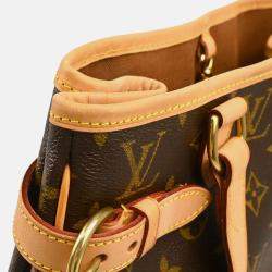 Pre Owned Louis Vuitton Batignolles Brown Monogram Vertical Tote Bag