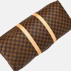 Louis Vuitton Damier Keepall 50 Travel Duffle Handbag