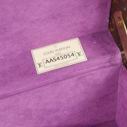 Louis Vuitton Bisten 65 Monogram Canvas Trunk Suitcase