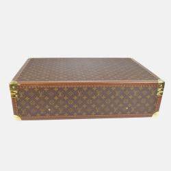 Louis Vuitton Bisten 65 Monogram Canvas Trunk Suitcase