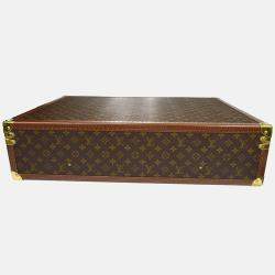 Louis Vuitton Monogram Bisten 70 Trunk Luggage Suitcase