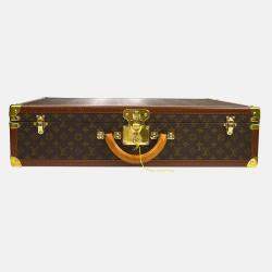 Louis Vuitton Monogram Bisten 70 Trunk Luggage Suitcase