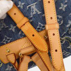 Louis Vuitton Blue Monogram Denim Sac a Dos GM Backpack