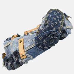 Louis Vuitton Monogram Denim Patchwork Bowly Shoulder Bag