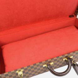 Louis Vuitton Trunk Suitcase Handbag Damier