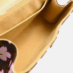 Louis Vuitton Sac Retro PM Monogram Cherry Blossom Canvas Top Handle Bag